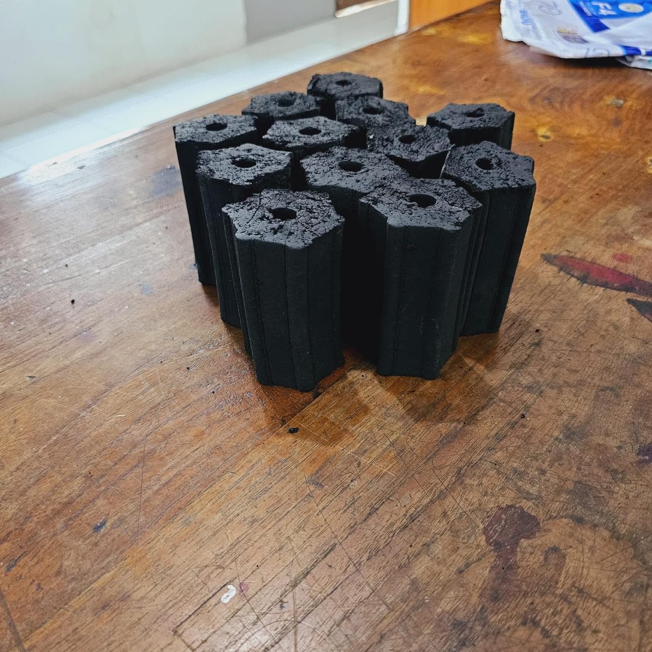 Small Hexagonal Briquette