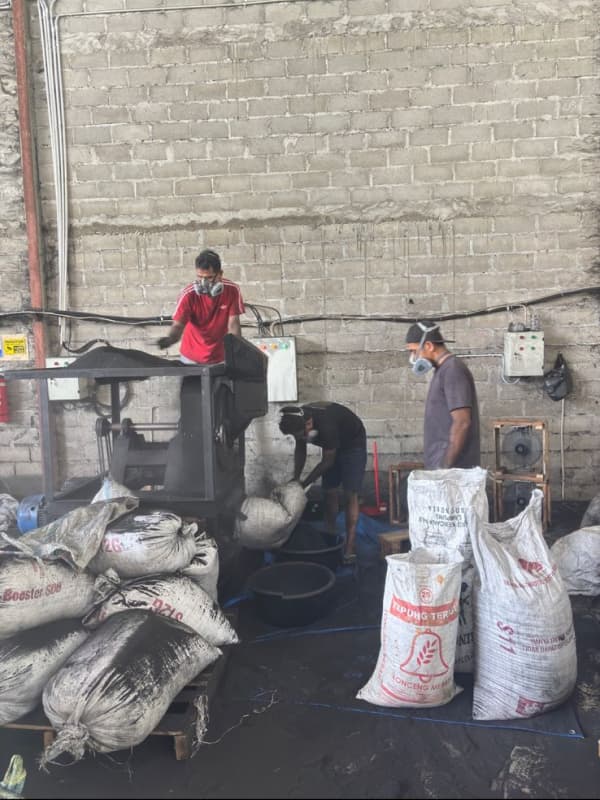 Step 3: Crushing Process